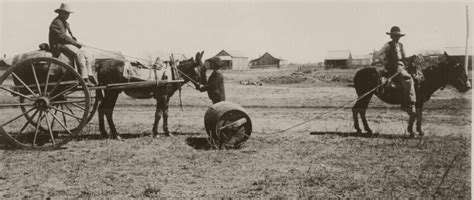 Vintage American West During The American Frontier Days