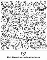 Coloring Fruit Pages Printable Smiling Color Kids Colouring Happy Lp Xo Cute Summer Visit Food Break Print Choose Board Animal sketch template