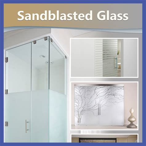sandblasted glass artlook glass company new york