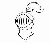 Knight Helmet Drawing Draw Easy Coloring Kids Pages Drawings Step Paintingvalley sketch template