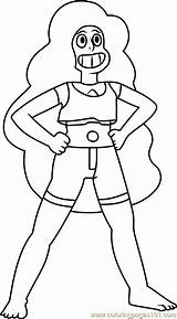 Steven Universe Coloring Pages Stevonnie Amethyst Cartoon Thin Printable Coloringpages101 Color Xcolorings sketch template