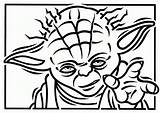 Yoda Coloring Wars Star Pages Clipart Drawing Easy Face Mono Head Deviantart Clip Printable Drawings Lego Template Google Library Angry sketch template