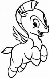 Pegasus Coloring Pages Baby Adults Printable Smile Pony Little Wecoloringpage Print Getcolorings Getdrawings Kids Creative Ba Color Colorings Albanysinsanity Flying sketch template