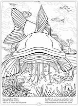 Coloring Pages Freshwater Fish Getcolorings Catfish sketch template