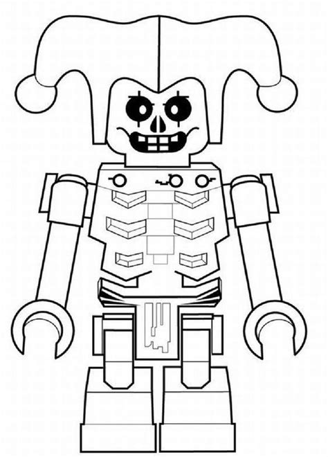 lego skeleton coloring pages lego  coloring pages lego coloring