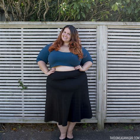 ootd meagan kerr chubby cartwheels plus size crop top and yourself luxe