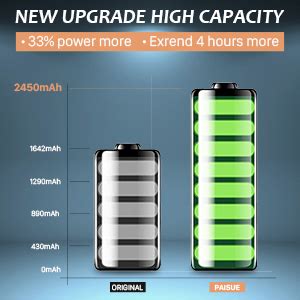 amazoncom lclebm battery  iphone se st generation paisue mah high capacity