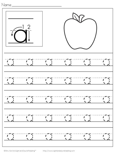 preschool handwriting practice  worksheets
