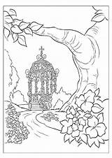 Coloring Pages Natural Color Getcolorings Printable Zen sketch template