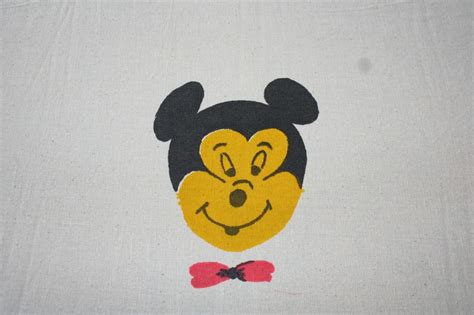 mickey mouse paper stencil screen print screen printing stencils