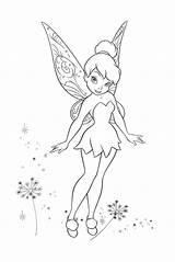 Tinkerbell Coloring Pages Getdrawings Sheet Sheets Fairies Overview Lot sketch template