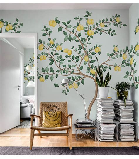 hand painted easy wall mural ideas