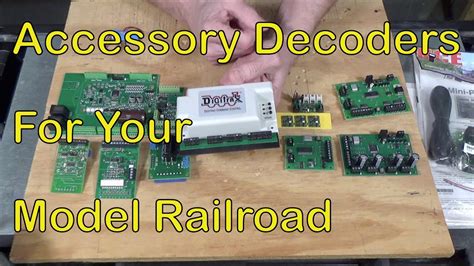 accessory decoders   model railroad  youtube