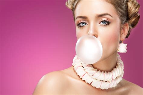 90 Blowing Bubble Gum Photoshop Overlays Png Files Filtergrade