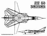 Jet Fighter Jets Plane Aeroplane 1001 Flugzeug sketch template