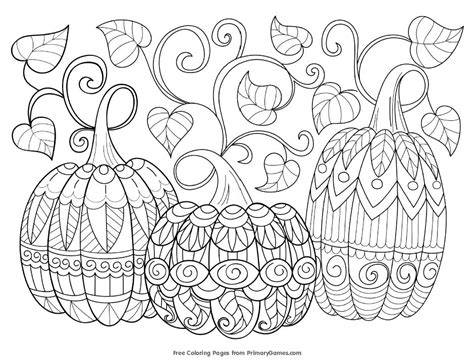 fall coloring pages  adults  getdrawings