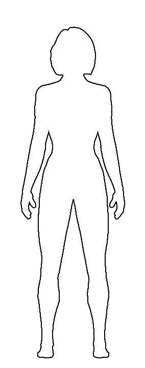 related image body template body outline superhero template