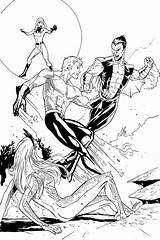 Aquaman Namor Vs Deviantart Sean Izaakse Comic Valiant Team sketch template