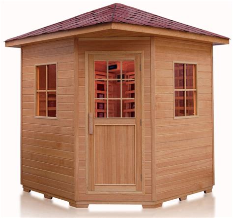 fir  infrared   person outdoor sauna spa weight loss