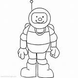 Antenna Astronaut sketch template