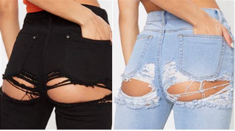 these jeans have rips on the bum and we re confused stellar