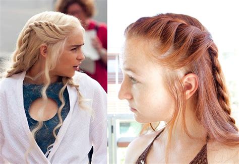 French Rope Braids On Daenerys In S4e4 Hair Styles