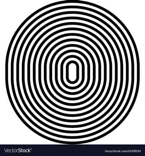 circle black  white lines stripes royalty  vector