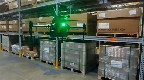 indoor drones  warehouse inventory  facility inspection youtube