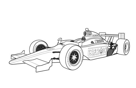 printable race car coloring pages   gambrco