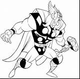 Thor Coloring Pages Avengers Cartoon Superhero Print Drawing Printable Ragnarok Lego Hero Colouring Color Easy Avenger Boys Getcolorings Getdrawings Clipartmag sketch template