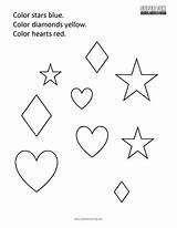 Shapes Coloring Basic Fun sketch template