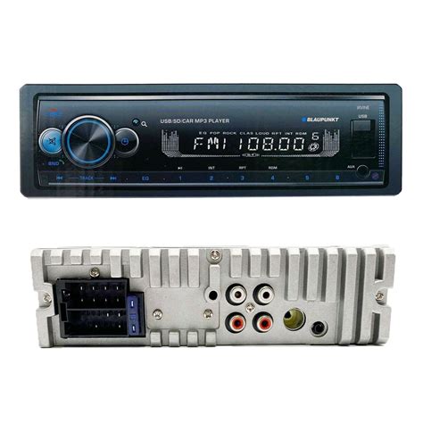 blaupunkt multimedia car stereo single din lcd display  bluetooth amfm walmartcom
