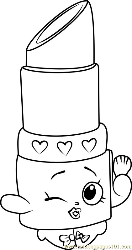 coloring pages printable  hopkins lipstick coloring pages