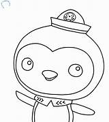 Octonauts Coloring Pages Peso Penguin Colouring Mn Videos Templates Related Williamson Ga Printable Coloringhome Twig Color sketch template