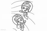 Guppies Gil Bubble Coloring Pages Molly Printable Kids Adults Bettercoloring sketch template