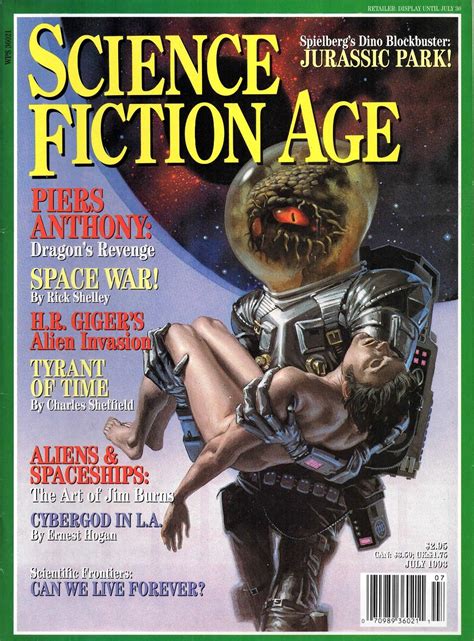 science fiction age july  cover art  michael whelan
