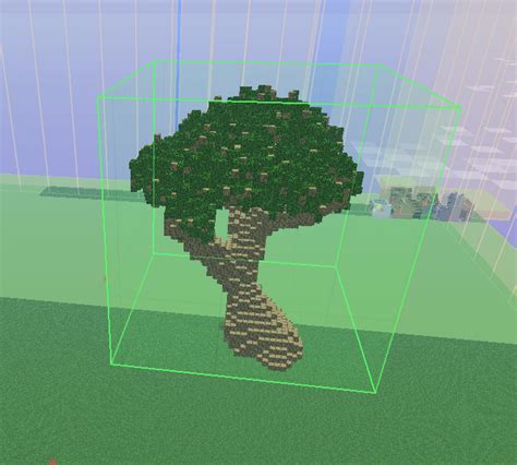 tall tree forest minecraft schematic