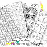 Coloring Pages Printable Ausdruckbare Round Meinlilapark sketch template