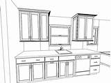 Cabinets sketch template
