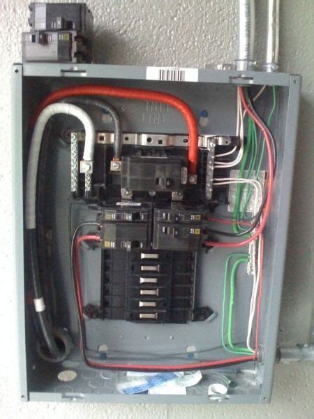 amp subpanel wiring