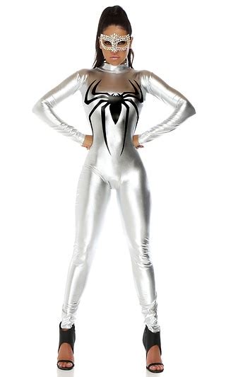 ladies sexy spider man catsuit jumpsuits and playsuits costume uniform