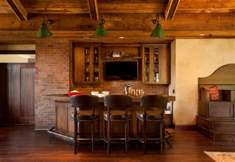 awe inspiring rustic home bars   unforgettable party