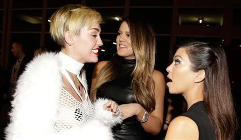 Miley Cyrus Hangs Out With The Kardashians After Emotional Vegas Set