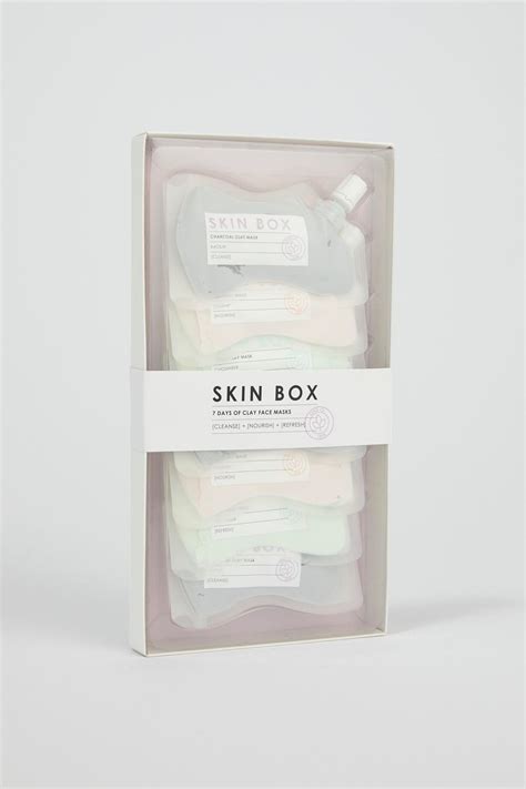 skin box 7 days of face masks set nasty gal