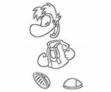 Rayman Coloring Pages Legends Printable Drawing Games Template Description sketch template