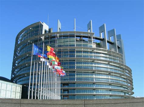 theeuropeanparliamentbuildinginstrasbourgfrance vision