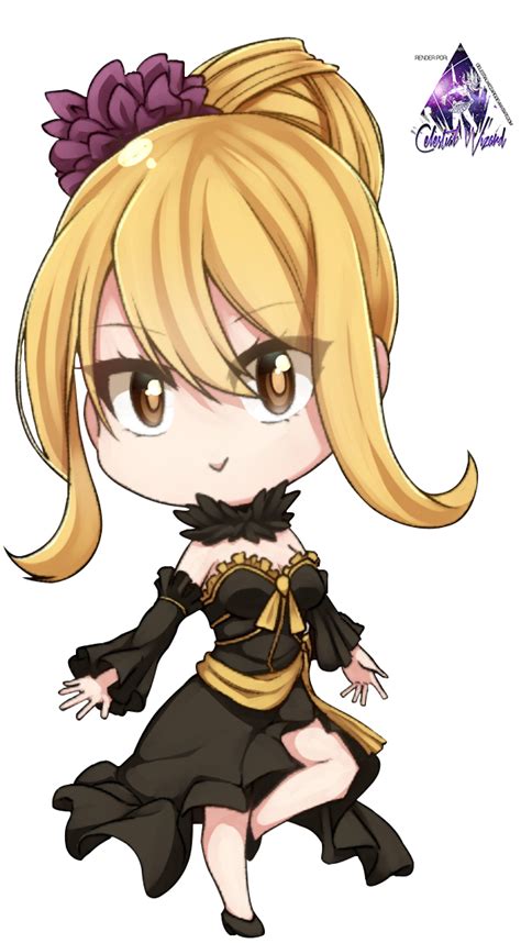 Lucy Heartfilia Chibi Fairy Tail Render 2 By