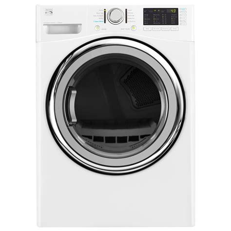 kenmore   cu ft electric dryer  steam white