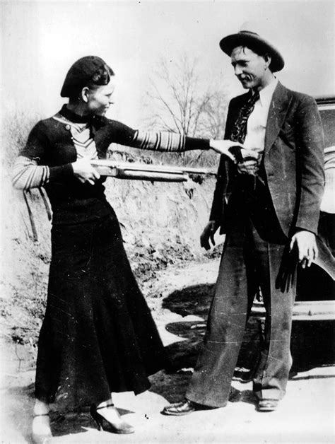 american outlaws bonnie parker and clyde barrow houston chronicle