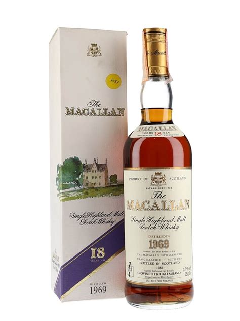 macallan   year  vintage label scotch whisky  whisky exchange